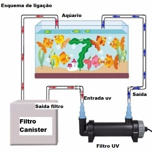 Filtro-UV Para que serve o filtro UV no Aquário?